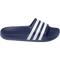 Adidas Muiltjes 'Adilette Aqua' donkerblauw / wit