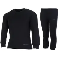 Campri Basic Thermo Set Junior Zwart 128