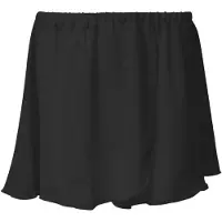 Papillon balletrok zwart Balletrokje Meisjes Polyester Effen - maat 116