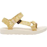 Birkenstock Slipper Birkenstock Gizeh BF Shiny Snake Sky Kids