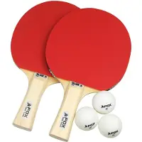 Fox TT Silver Tafeltennis Set (2 spelers) Rood - Bruin - Zwart