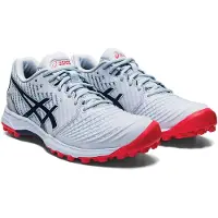Asics Field Ultimate FF Hockeyschoenen Dames Licht Blauw - Navy - Rood 37 1/2