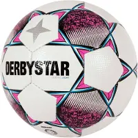 Derbystar Classic Energy Light II Voetbal 8 x 1 Vlakken Maat 5 Wit Roze Blauw