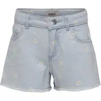 ONLY GIRLS Jeans 'GROBYN' lichtblauw / geel / wit