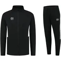 Cruyff Turn Tech Trainingspak Heren Zwart - Wit M