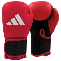 Adidas Bokshandschoenen Hybrid 25 - Rood - 6 oz