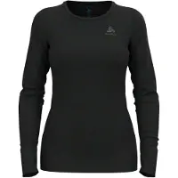 Odlo Merino 200 Crew Neck LS Thermoshirt Dames Black M