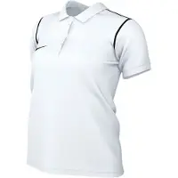 Nike Dri-fit Park20 Short Sleeve Polo Wit M Vrouw