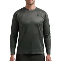 Rogelli ADVNTR Core MTB Shirt Heren - Lange Mouwen - Groen / Zwart