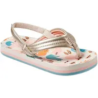 Reef Little Ahi Teenslippers Junior Goud - Blauw - Wit 20