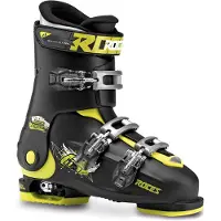 Roces - Idea Free - Skischoenen - Kinderen - 22.5-25.5 (36-40) - Zwart - Groen