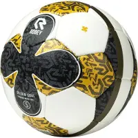 Robey Golden Goal Wedstrijdbal Wit Goud Zwart