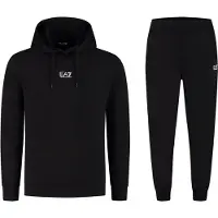 Emporio Armani Joggingpak zwart / wit