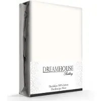 Dreamhouse Bedding Katoenen Matras Hoeslaken Creme