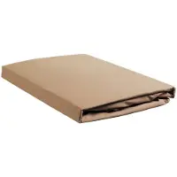 Ambiante Hoeslaken Katoen Khaki-Lits-jumeaux (180x210/220 cm)
