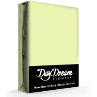 Day dream Hoeslaken - katoen - lime - 90x200 cm
