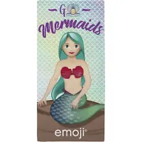 Emoji Zeemeermin Strandlaken - 70 x 140 cm - Katoen