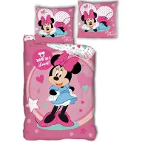 Disney Minnie Mouse kinderdekbedovertrek How do I look - microvezel
