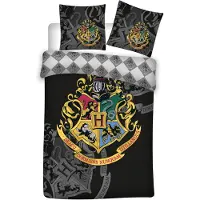 Molecule Harry Potter kinderdekbedovertrek Hogwarts wapen - microvezel