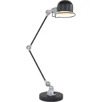 Steinhauer Landelijke bureaulamp Davin zwart met vintage grijs