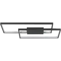 Highlight Design plafondlamp Stretto zwart 65 x 29cm