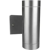 LumenXL RVS badkamer wandlamp Alu - geborsteld