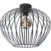 Highlight Plafondlamp Mela Zwart Ø 50cm