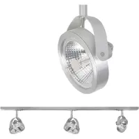 Highlight Track Malta Railverlichtingsset 1m | 3x G9 Max 5W | Nikkel mat