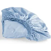 Cinderella Hoeslaken Blue (Satijn)-180 x 210 cm
