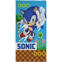 Halantex Sonic the Hedgehog Strandlaken Unstoppable - 70 x 140 cm - Katoen