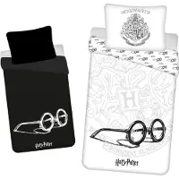 Disney Harry Potter kinderdekbedovertrek HP bril - glow in the dark - katoen