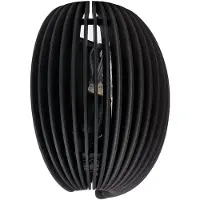 Blij Design Wandlamp Swan H 27 cm zwart
