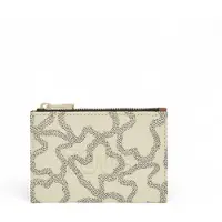 Tous TOUSvoor vrouwen. 2002128101 Kaos Icon beige portefeuille-kaarthouder (OSFA), Casual, Polyurethaan