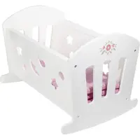 Braet Schommelwieg voor pop - T&G - Wit - 49x37x35 cm