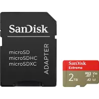 SanDisk Extreme 2 TB MicroSDXC UHS-I Klasse 10
