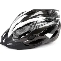 Mirage Helm L, zilver/zwart/wit, maat 58-62