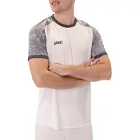 Jako Iconic SS Shirt Senior Wit - Grijs L