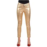 Coppens Stretchbroek goud metallic | Maat 36