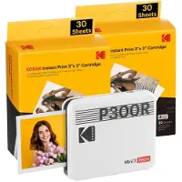 Kodak Mini 3 Retro Portable Instant Photo Printer Bundle