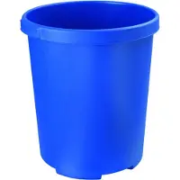 HAN 43x49 cm (ØxH) 50l Polypropylen Farbe: 1836-14 Prullenbak 50 l (Ø x h) 350 mm x 490 mm Blauw 1 stuk(s)