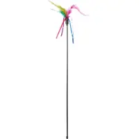 Flamingo Kattenspeelgoed Veren op Stokje