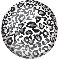 Amscan - Folieballon ORBZ Snow Leopard print (45 cm)