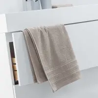Wicotex Handoeken 50x90cm kleur taupe 100% katoen
