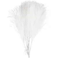 Packlinq Kunstveren, L: 15 cm, B: 8 cm, wit, 10 stuk/ 1 doos