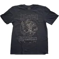 Lynyrd Skynyrd - '73 Eagle Guitar Heren T-shirt - M - Zwart