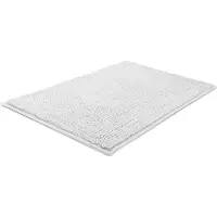 Elegance Beautissu Beaumare WR Badmat Antislip 70x100cm - Douchemat Wit Badmat - WC Tapijt, Vloermat voor Douche of Badkamer