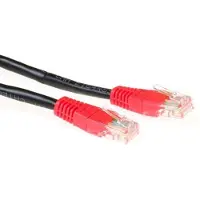 ACT IB6102 CAT5E U/UTP Patchkabel Cross | RJ45 Connectoren | Zwart | 2 meter