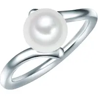 Valero Pearls Ring zilver / parelwit