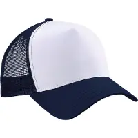 Beechfield Truckerbaseballkappe Mit Netzeinsätzen (2 Stückpackung)