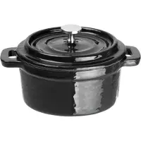 Vogue Gietijzeren Mini Braadpan Zwart | Ø9,3cm